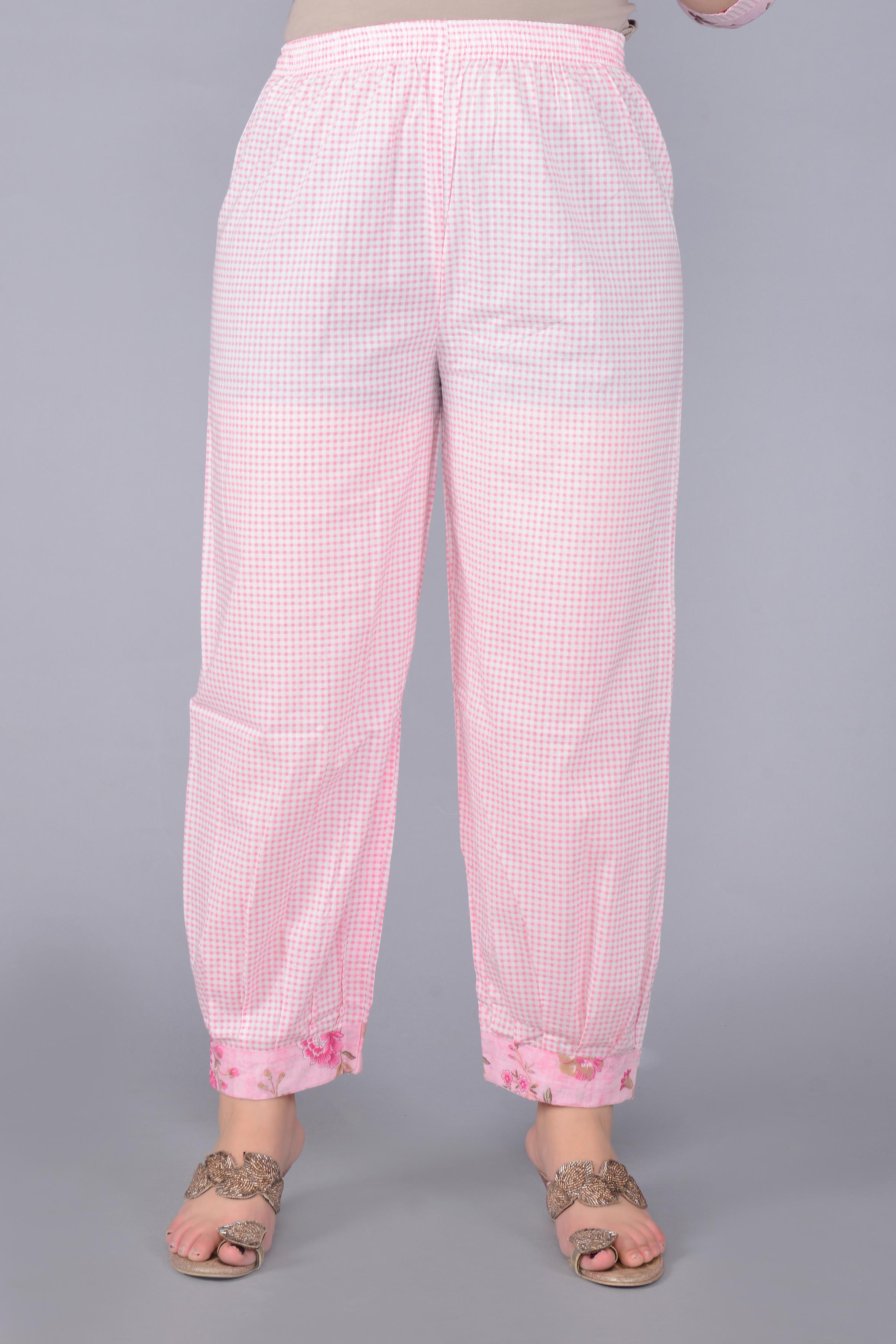 Pink Floral Printed Kurta Set with Afghan Salwar & Matching Dupatta